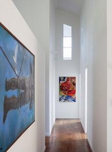 过道吃瓜壁画,吃瓜群众的趣味时光